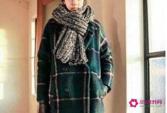 韩式系围巾的多种方法