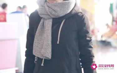 韩式系围巾的多种方法