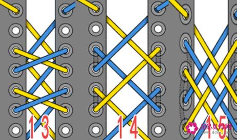 运动鞋带的24种系法图解