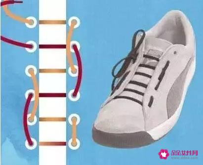 运动鞋带的24种系法图解