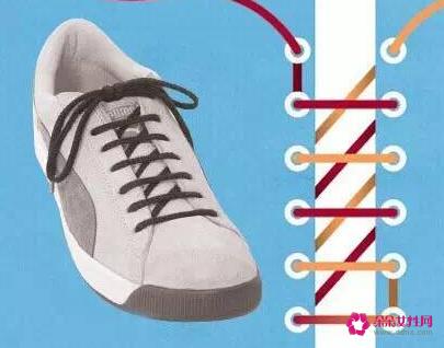 运动鞋带的24种系法图解