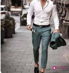 西裤搭配什么鞋