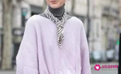 正方形丝巾的系法