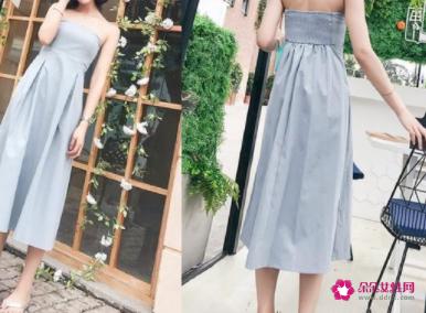 抹胸裙怎样配搭