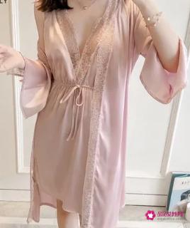 女性冰丝睡裙