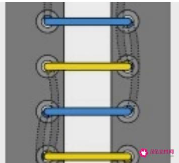 24种鞋带的系法图解