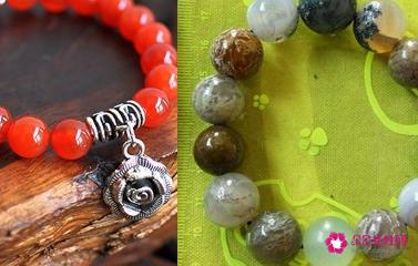 玛瑙手链寓意辟邪效果不容置疑