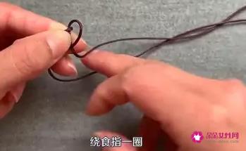 古风手链编法教程