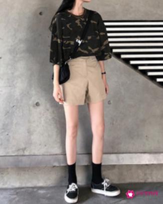 迷彩裤搭配技巧