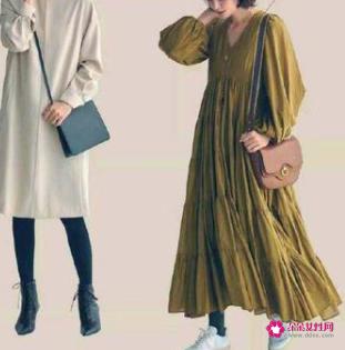 冬季穿连衣裙怎么搭配