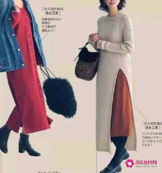 冬季穿连衣裙怎么搭配