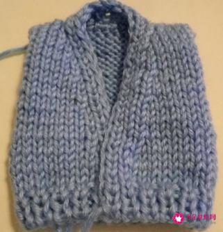 女款开衫毛衣的编织方法