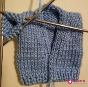 女款开衫毛衣的编织方法