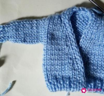 女款开衫毛衣的编织方法