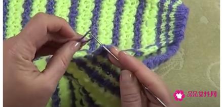 女款开衫毛衣的编织方法