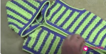 女款开衫毛衣的编织方法