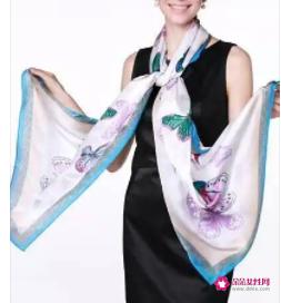 长丝巾的几种系法