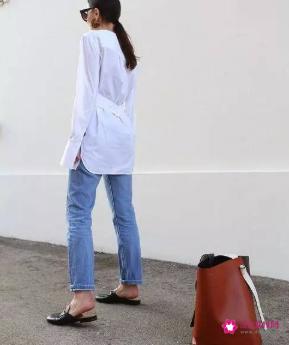 长款衬衫新穿法