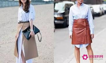 长款衬衫新穿法