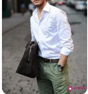夏天比较正式的穿搭男