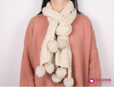 厚长围巾的各种围法