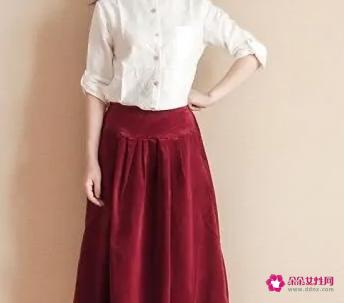 冬季长裙配什么上衣好看