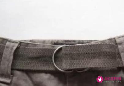 各种腰带的系法图解圆环