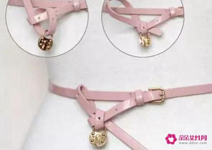 各种腰带的系法图解圆环