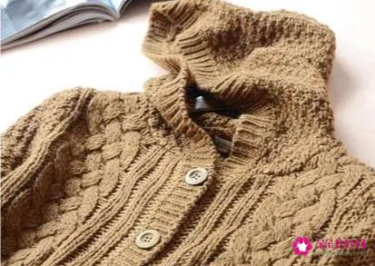 女士开衫毛衣编织款式教程