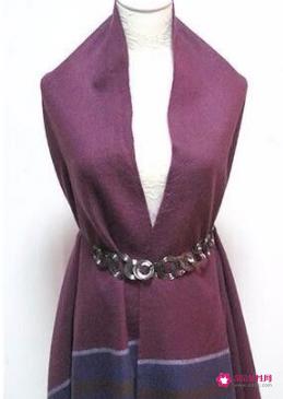 披肩的各种系法