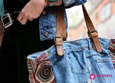 旧牛仔裤改造包包教程