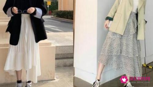 休闲鞋的好看搭配