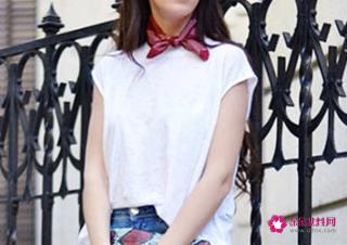 小丝巾的多种系法