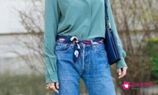 小丝巾的多种系法