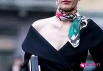 小丝巾的多种系法