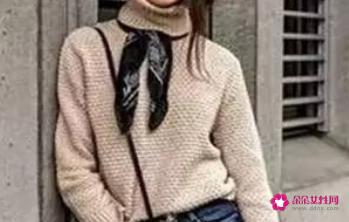 小丝巾的多种系法