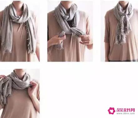 长条围巾的各种围法