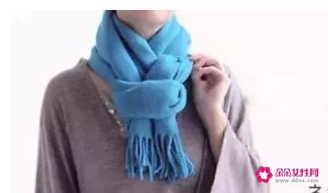 长条围巾的各种围法