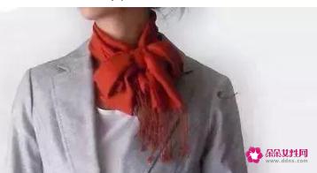 长条围巾的各种围法