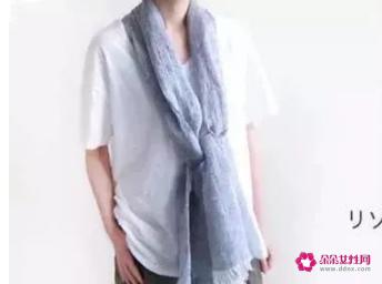 长条围巾的各种围法
