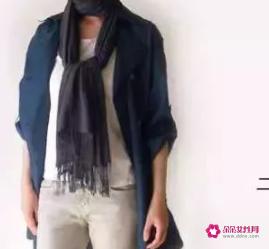 长条围巾的各种围法
