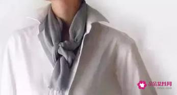 长条围巾的各种围法