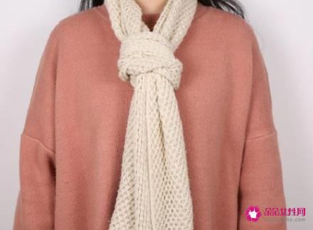 围巾的围法图解