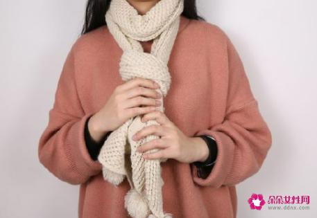 围巾的围法图解