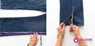 旧牛仔裤废物改造