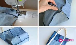 旧牛仔裤废物改造