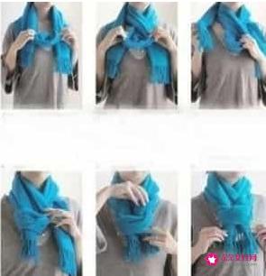 围巾系法图解