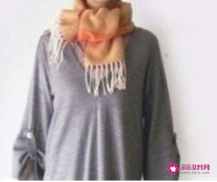 围巾系法图解