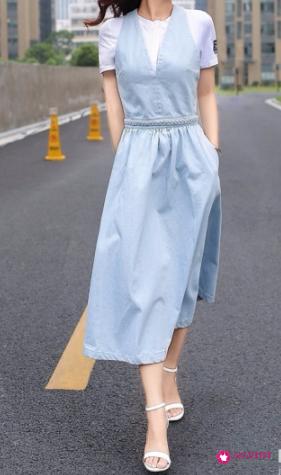 长裙适合配什么鞋子