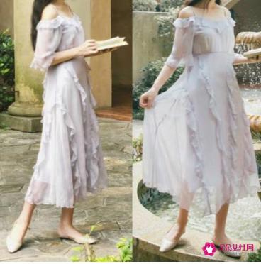 长裙适合配什么鞋子